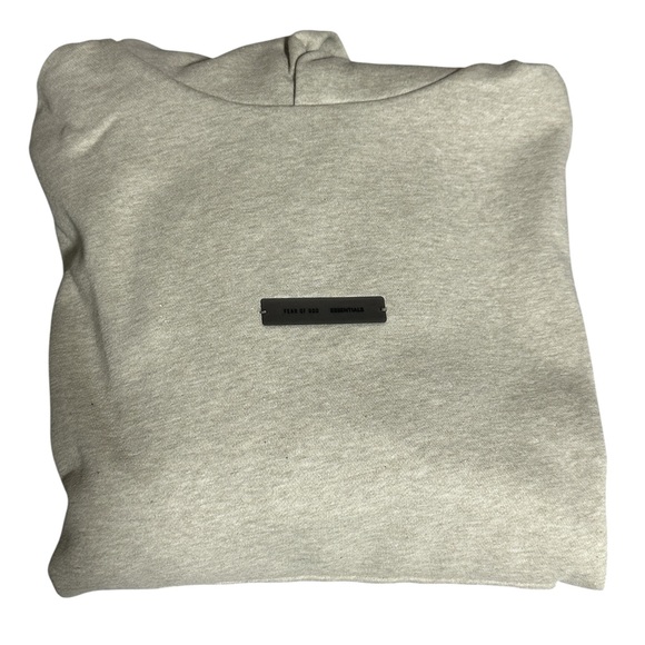 Fear of God ESSENTIALS Heather Stone Hoodie FW25 S NWT - Picture 5 of 10